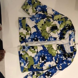 Floral Blazer size 4p